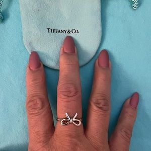 Tiffany’s Bow Ring  size 8